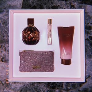 • jimmy choo perfume set • brand new • maroon